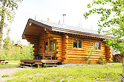 Mt. Kappan log cabin
