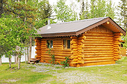 Back of the cabin