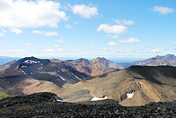 Photo courtesy of Miriam Schilling. Shield Volcanoes go on for miles.