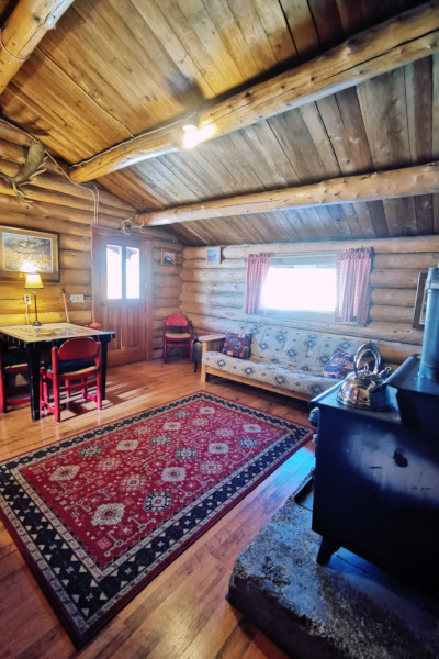 Decorated cabin